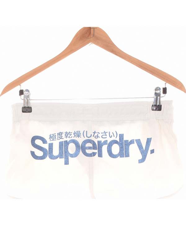 SUPERDRY Short Superdry 34 - T0 - Xs Blanc- Trs Bon Etat Blanc Photo principale