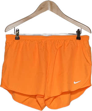 NIKE Short Nike 42 - T4 - L/xl Orange- Trs Bon Etat Orange