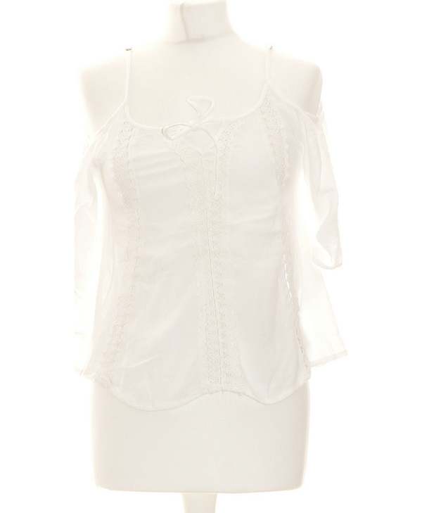 HOLLISTER SECONDE MAIN Top Manches Courtes Blanc 1078862