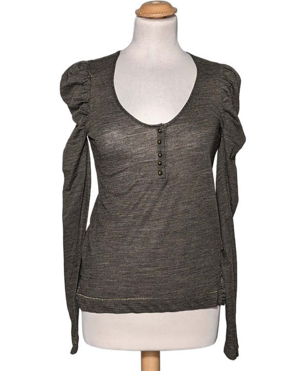 IKKS SECONDE MAIN Top Manches Longues Gris 1079015