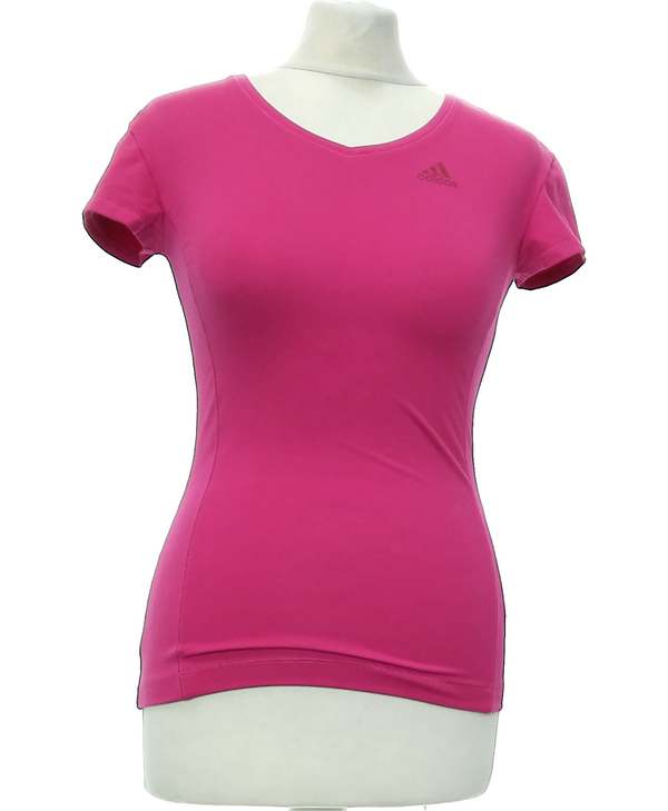 ADIDAS SECONDE MAIN Top Manches Courtes Rose 1079174