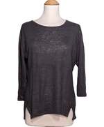 BERENICE Top Manches Longues Gris