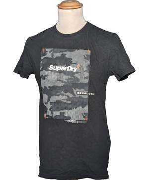 SUPERDRY T-shirt Manches Courtes Noir