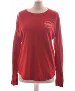 HOLLISTER Top Manches Longues Rouge