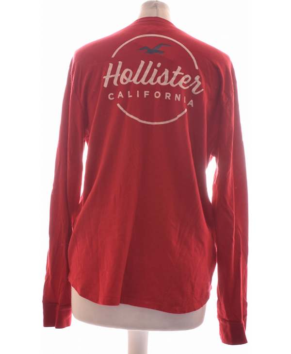 HOLLISTER Top Manches Longues Rouge Photo principale