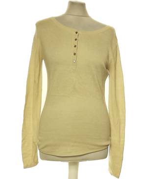 BERENICE Top Manches Longues Beige