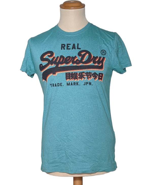 SUPERDRY SECONDE MAIN T-shirt Manches Courtes Bleu 1079946