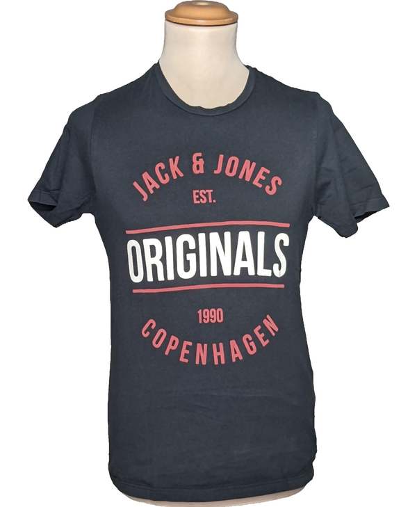JACK AND JONES SECONDE MAIN T-shirt Manches Courtes Noir 1080091