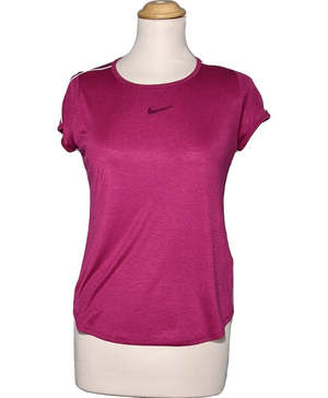 NIKE Top Manches Courtes Violet