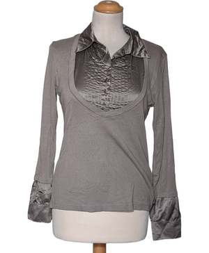 CAROLL Top Manches Longues Gris
