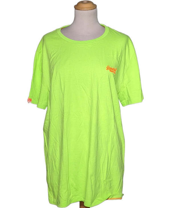 SUPERDRY SECONDE MAIN Top Manches Courtes Vert 1080550