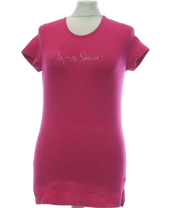 PEPE JEANS LONDON Top Manches Courtes Rose Photo principale