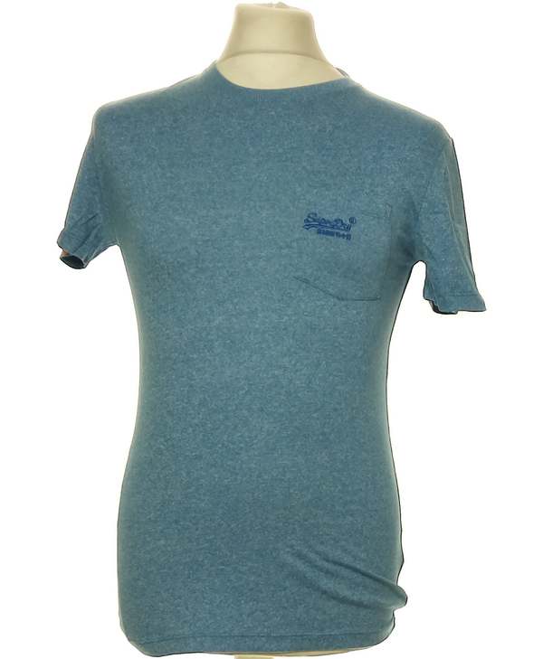 SUPERDRY SECONDE MAIN T-shirt Manches Courtes Bleu 1080739