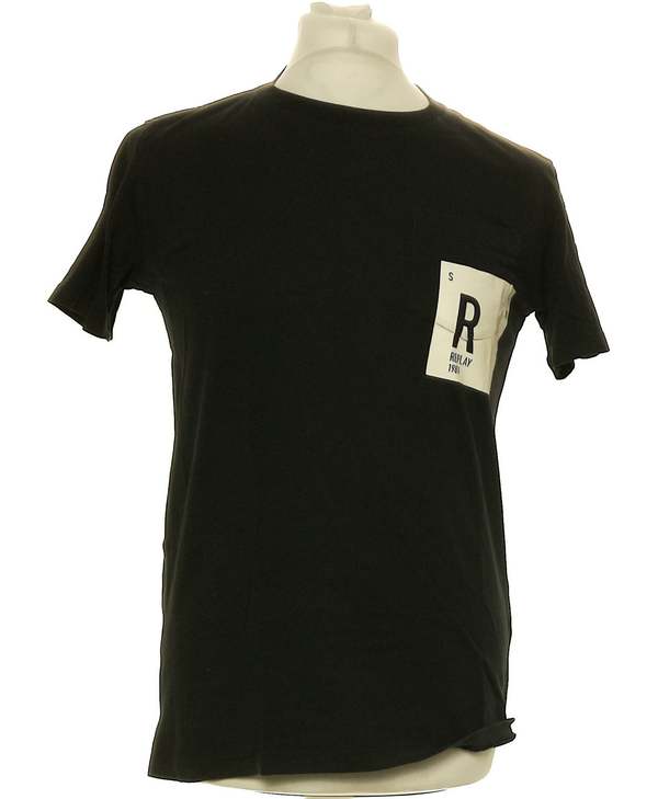 REPLAY SECONDE MAIN T-shirt Manches Courtes Noir 1080822