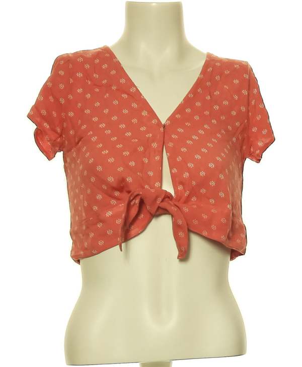 HOLLISTER SECONDE MAIN Top Manches Courtes Rose 1080954