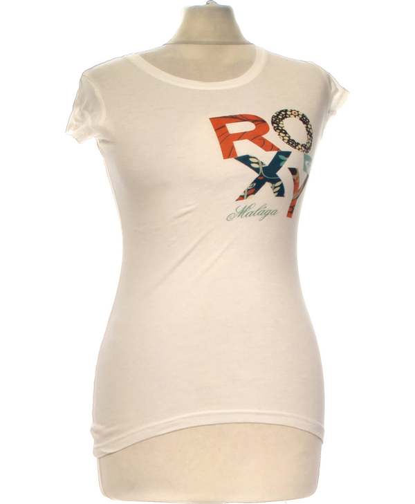 ROXY SECONDE MAIN Top Manches Courtes Blanc 1081116