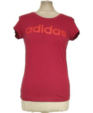 ADIDAS Top Manches Courtes Rose