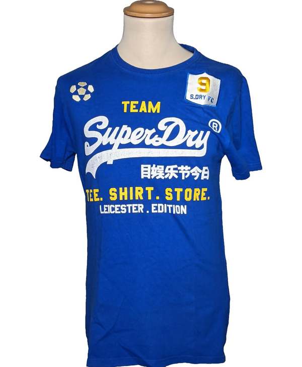 SUPERDRY T-shirt Manches Courtes Bleu