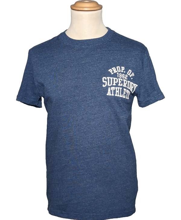 SUPERDRY SECONDE MAIN T-shirt Manches Courtes Bleu 1081594