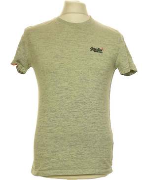 SUPERDRY Top Manches Courtes Vert