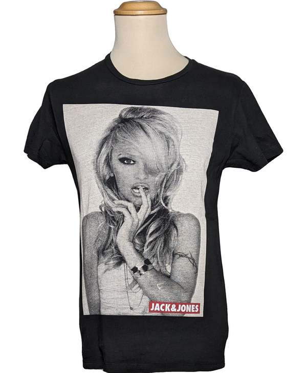 JACK AND JONES SECONDE MAIN T-shirt Manches Courtes Noir 1081659