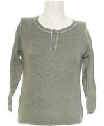 CAROLL Top Manches Longues Gris