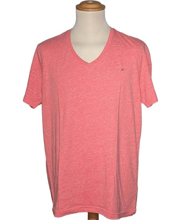 TOMMY HILFIGER SECONDE MAIN T-shirt Manches Courtes Rose 1081793