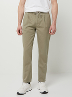 PETROL INDUSTRIES Pantalon Chino En Coton Stretch Coupe Tapered Gris clair