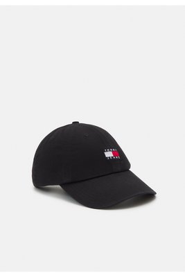 TOMMY JEANS Casquette Heritage Logo Brod  -  Tommy Jeans - Homme BDS Black