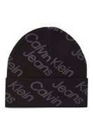 CALVIN KLEIN Bonnet Motif Logo  -  Calvin Klein - Homme BDS Black