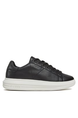 GUESS Sneakers Basses Cuir Mlang Vibo  -  Guess Jeans - Homme BLACK