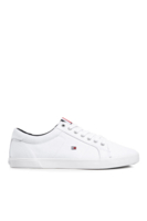 TOMMY JEANS Sneakers Toile Basique  -  Tommy Jeans - Homme 0K4 Triple White