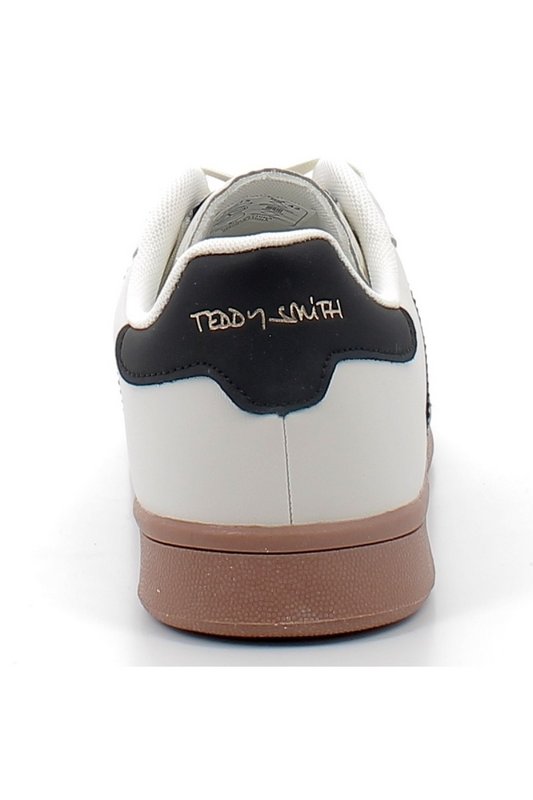 TEDDY SMITH Baskets Bande Logo  -  Teddy Smith - Homme BLANC Photo principale