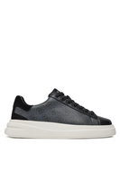 GUESS Sneakers Multi Cuirs Elba  -  Guess Jeans - Homme BLACK