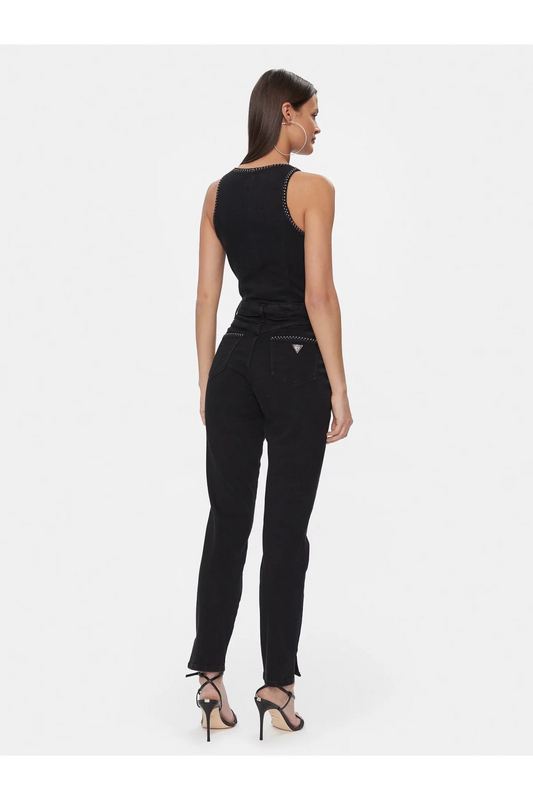 GUESS Combinaison Denim Extra Slim  -  Guess Jeans - Femme CBL1 CARRIE BLACK. Photo principale
