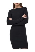 CALVIN KLEIN Robe Dos Ouvert Coton pais Cotel  -  Calvin Klein - Femme BEH Ck Black