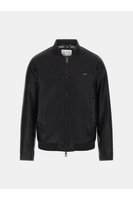 GUESS Bomber Cuir Pu  -  Guess Jeans - Homme JBLK Jet Black A996