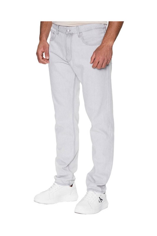 CALVIN KLEIN Jeans Droit 100% Coton  -  Calvin Klein - Homme 1BZ Denim Grey Photo principale