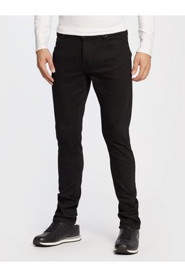 GUESS Jean Skinny En Coton Recycl  -  Guess Jeans - Homme 2CRB CARRY BLACK.