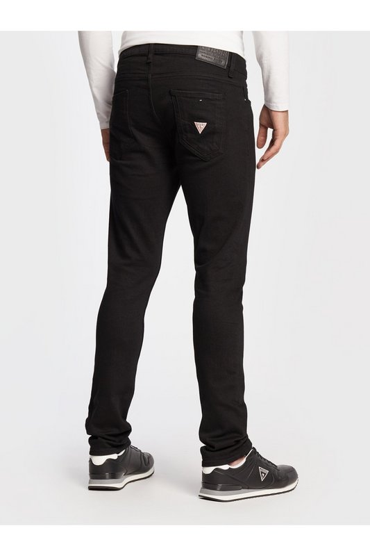 GUESS Jean Skinny En Coton Recycl  -  Guess Jeans - Homme 2CRB CARRY BLACK. Photo principale
