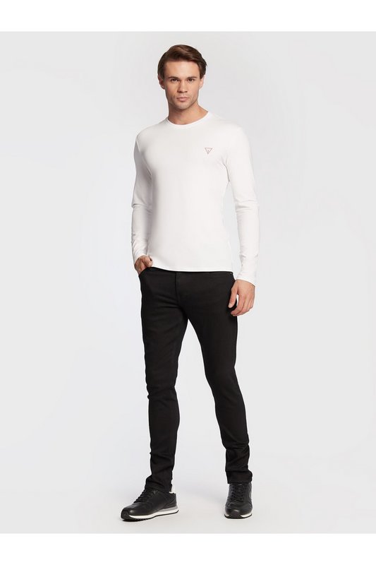 GUESS Jean Skinny En Coton Recycl  -  Guess Jeans - Homme 2CRB CARRY BLACK. Photo principale