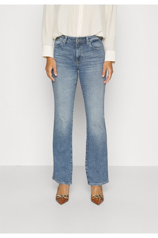 GUESS Jean Droit Stretch Sexy Straight  -  Guess Jeans - Femme ASI1 ATLAS INDIGO WASH 1082430