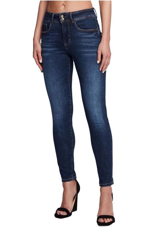 GUESS Jean Skinny Taille Haute  -  Guess Jeans - Femme CDA1 CARRIE DARK. 1082466