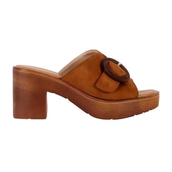THE DIVINE FACTORY Mules  Talons The Divine Factory Camel 1082579