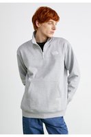 THE NORTH FACE Sweat Col Camionneur Essential  -  The North Face - Homme LIGHT GREY HEATHER