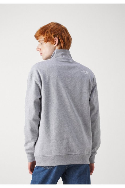 THE NORTH FACE Sweat Col Camionneur Essential  -  The North Face - Homme LIGHT GREY HEATHER Photo principale