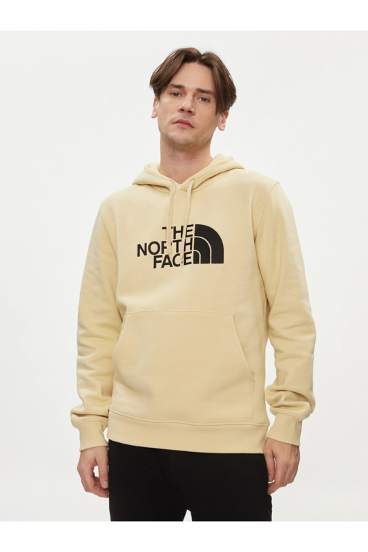 THE NORTH FACE Sweat Capuche Logo Cousu  -  The North Face - Homme GRAVEL Photo principale
