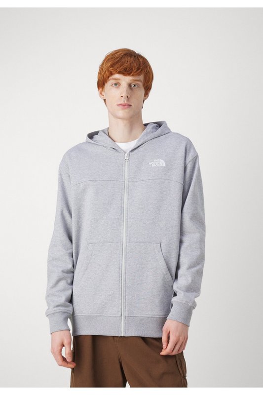THE NORTH FACE Sweat Zipp  Capuche Essential  -  The North Face - Homme LIGHT GREY HEATHER 1082706