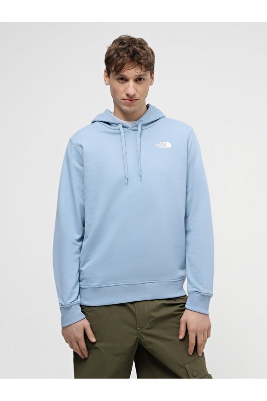THE NORTH FACE Sweat Lger Print Logo Capuche  -  The North Face - Homme STEEL BLUE 1082710