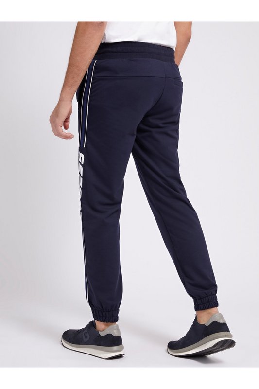 GUESS Pantalon Jogging Logo Latral  -  Guess Jeans - Homme G7V2 SMART BLUE Photo principale